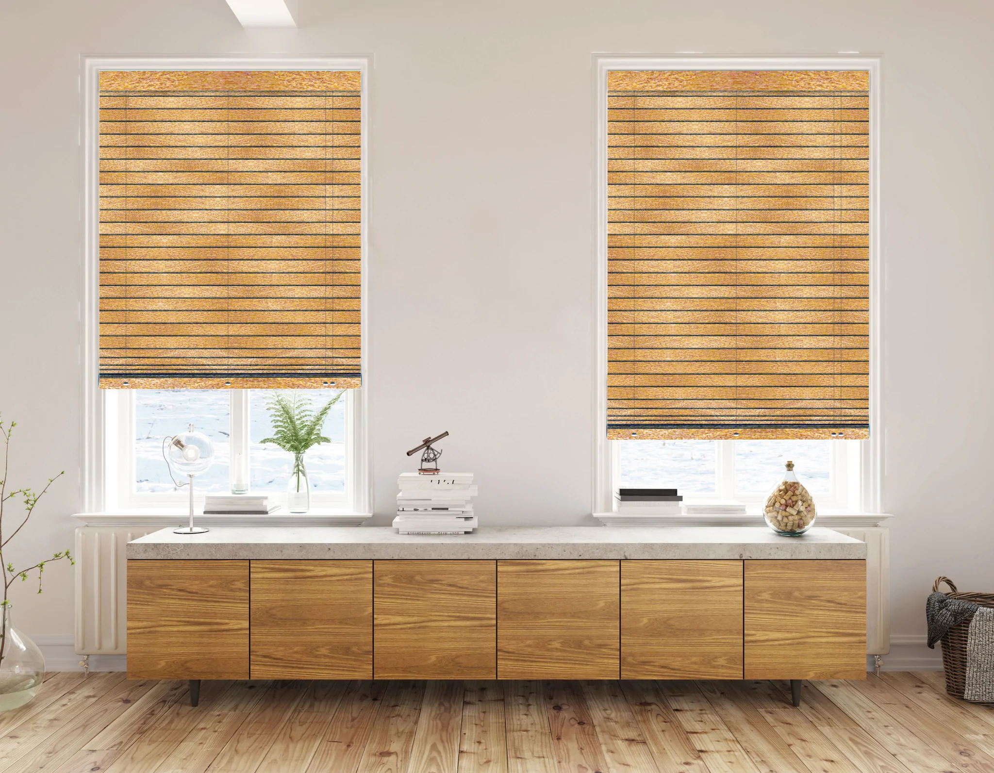 Wood Blinds Example
